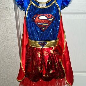 Superhero Kids Costume - Blue and Red